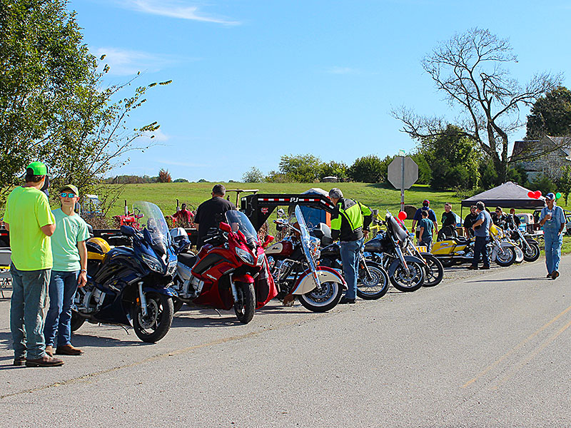 Toys for Tots Motorcycle Ride at Delina Country Store