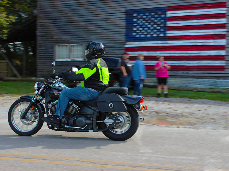 Tos for Tots Motorcycle Rider